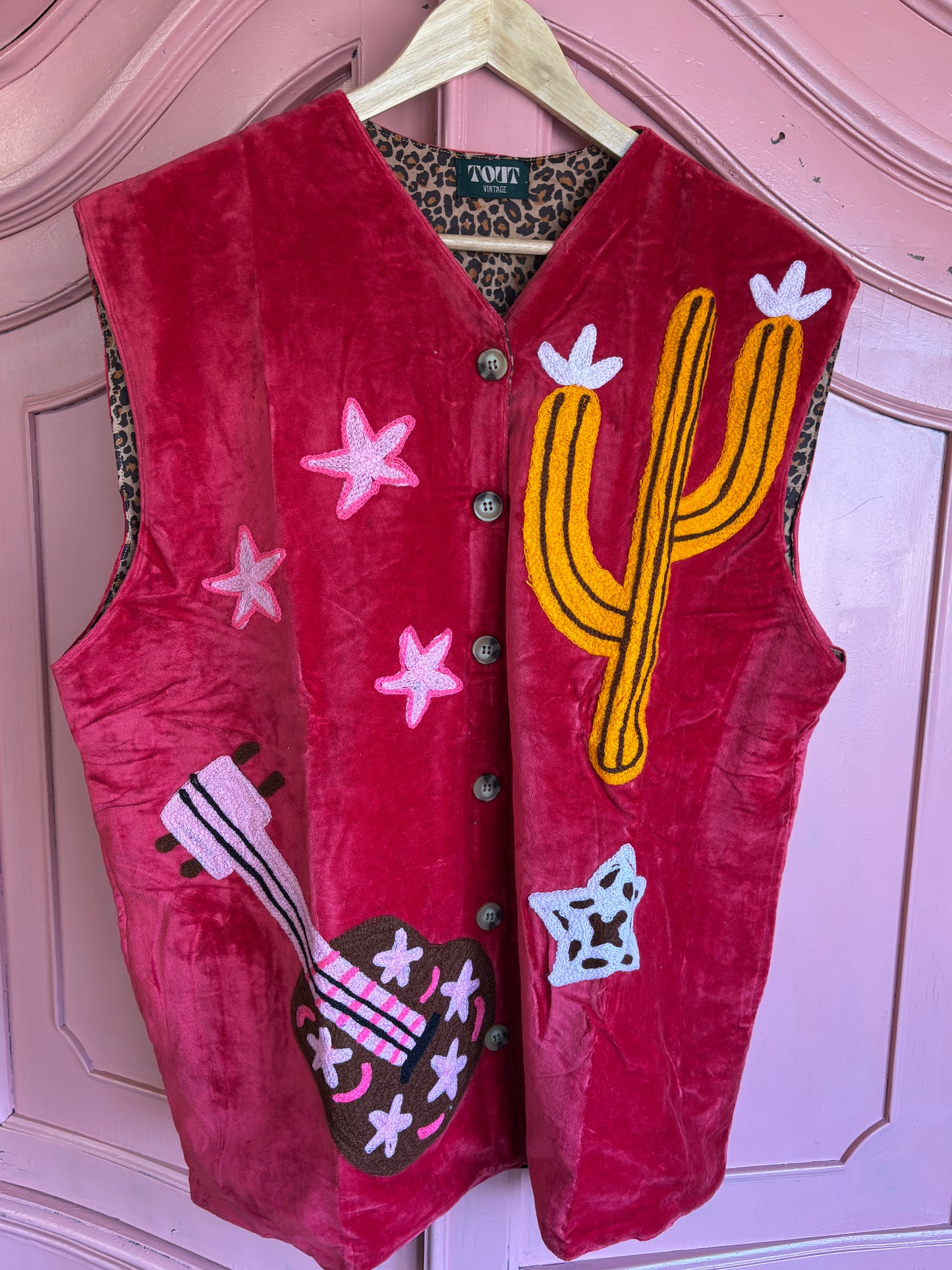 TOUT - Set of 2 Cowgirl velvet vest