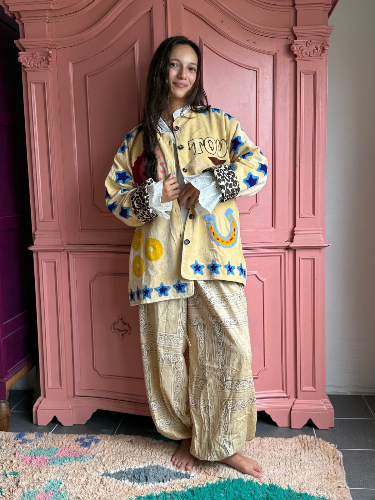 Velvet Jacket Cowgirl butteryellow