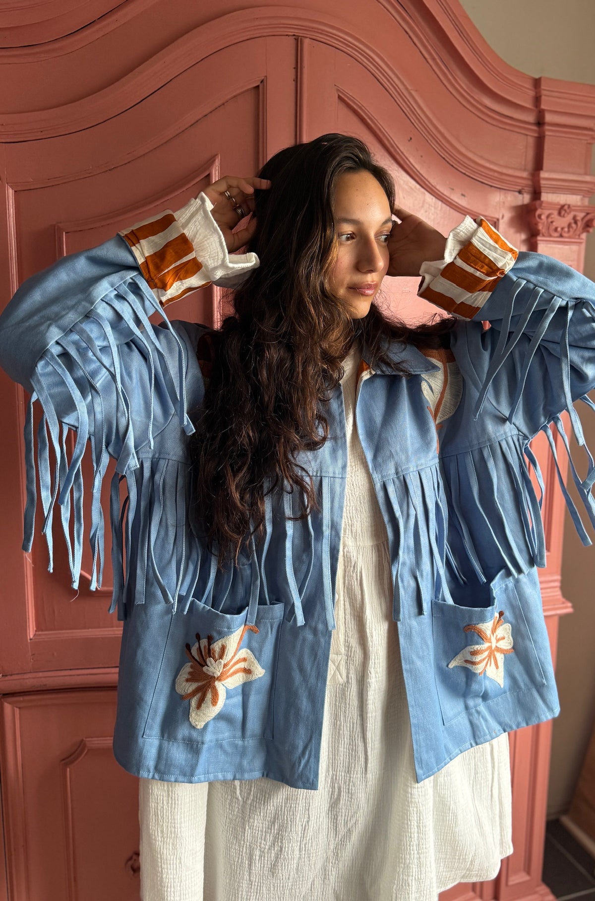TOUT - Dolly Jacket Jeans Blue