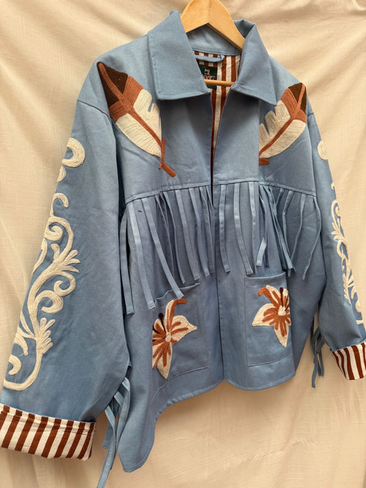 TOUT - Dolly Jacket Jeans Blue