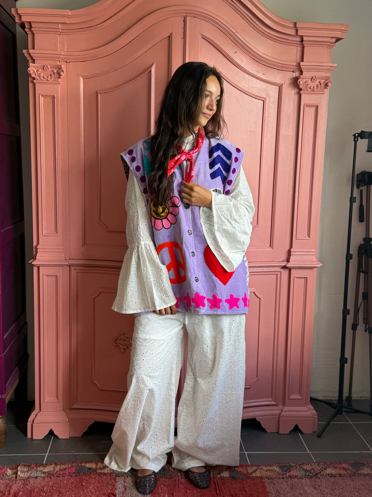 TOUT - Lela broidery pants