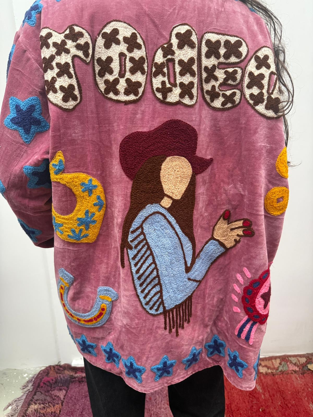 Velvet Jacket Cowgirl