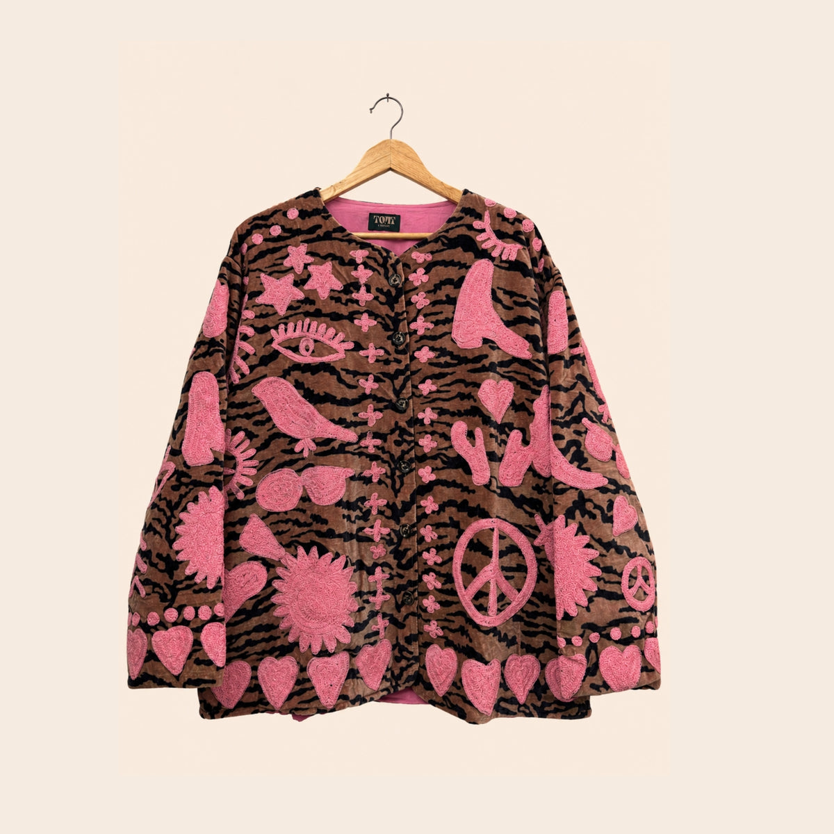 TOUT - Dream Jacket Tiger pink