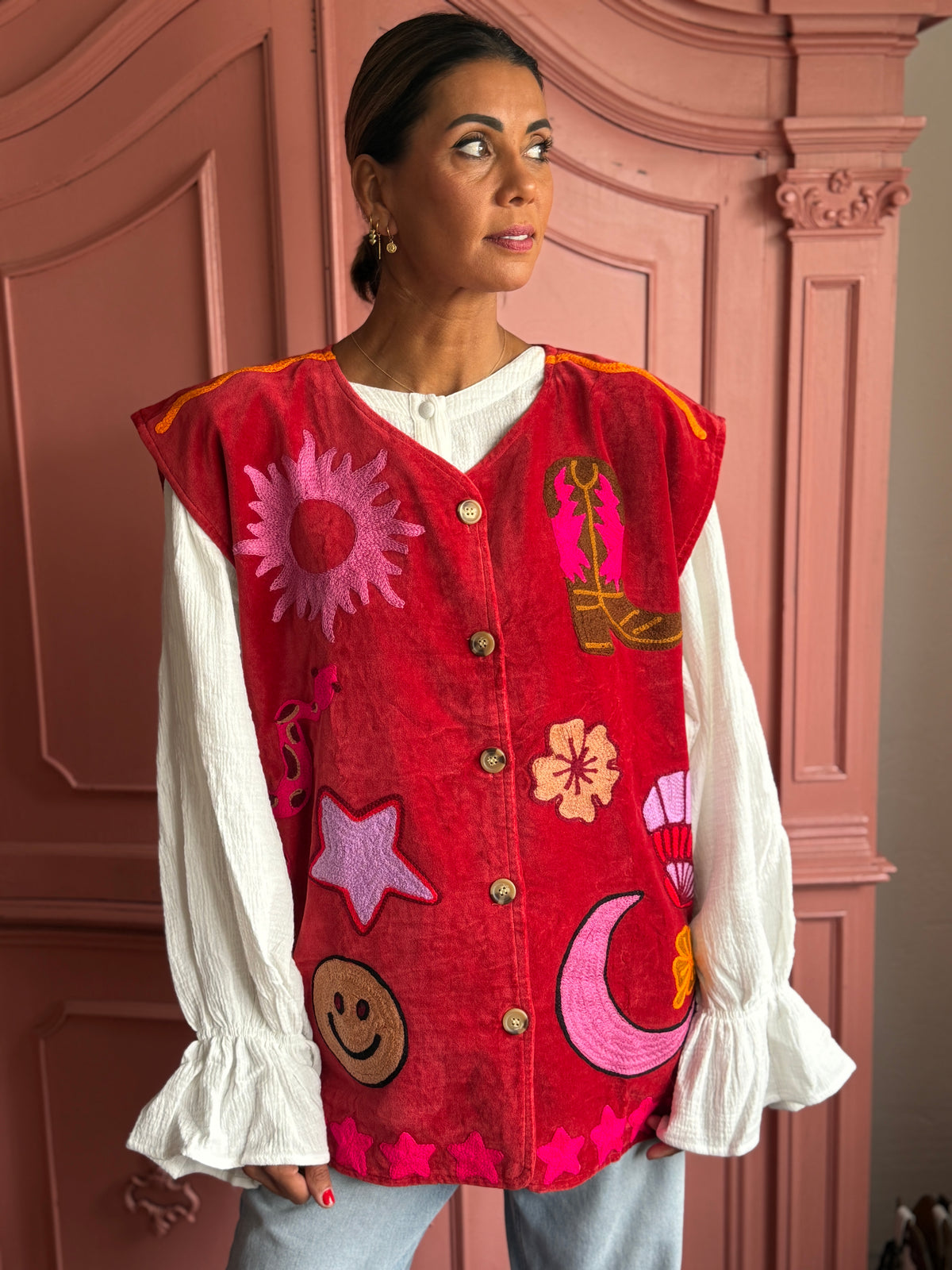 TOUT - Set of 2 Ella velvet vests