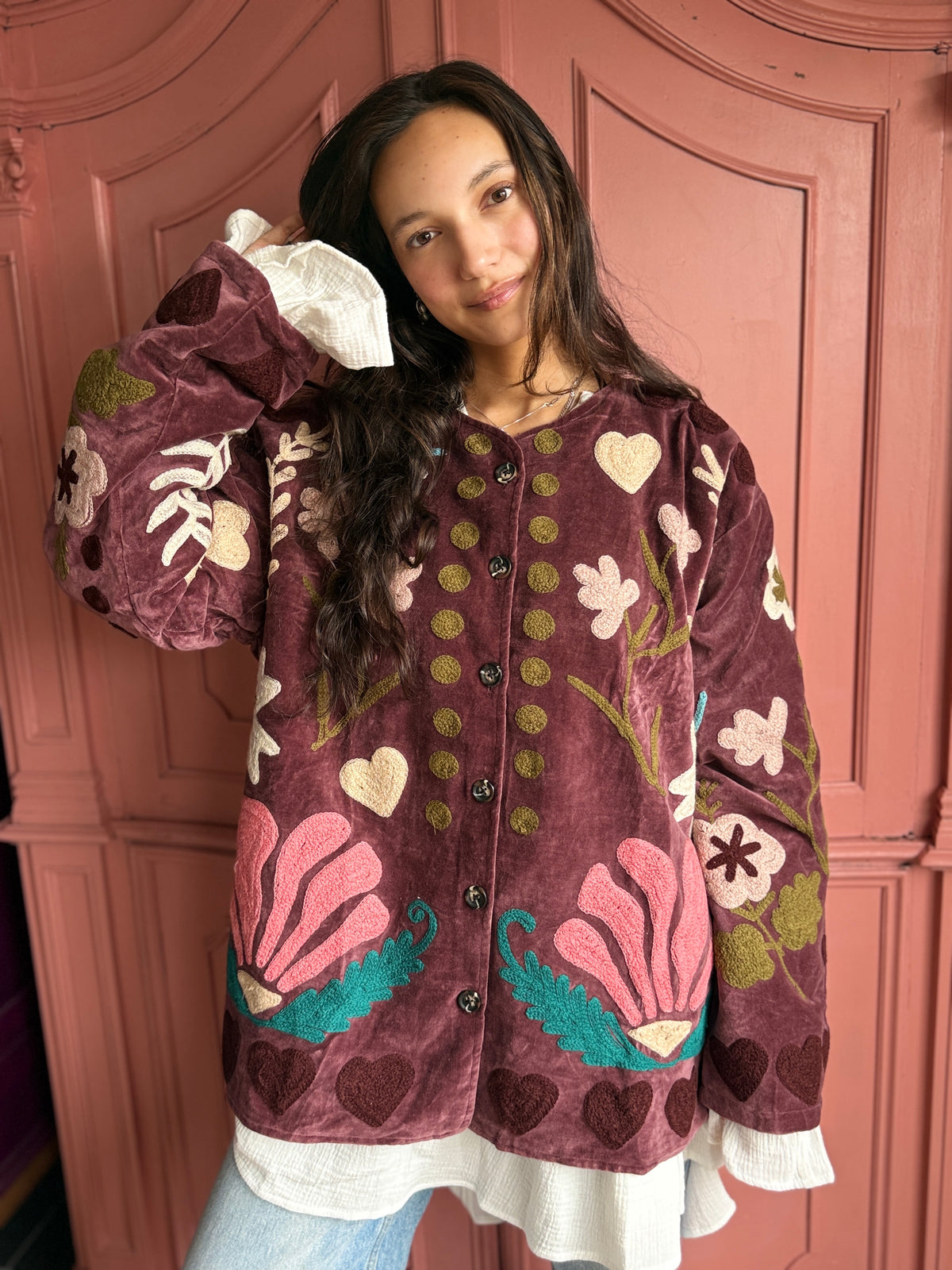 TOUT - Love Jacket Velvet Mauve