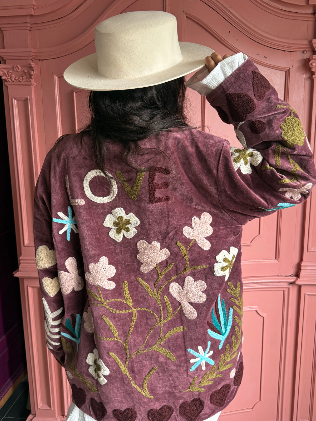 TOUT - Love Jacket Velvet Mauve