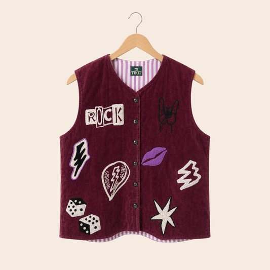 TOUT - Set of 2 Rock & Roll Vests