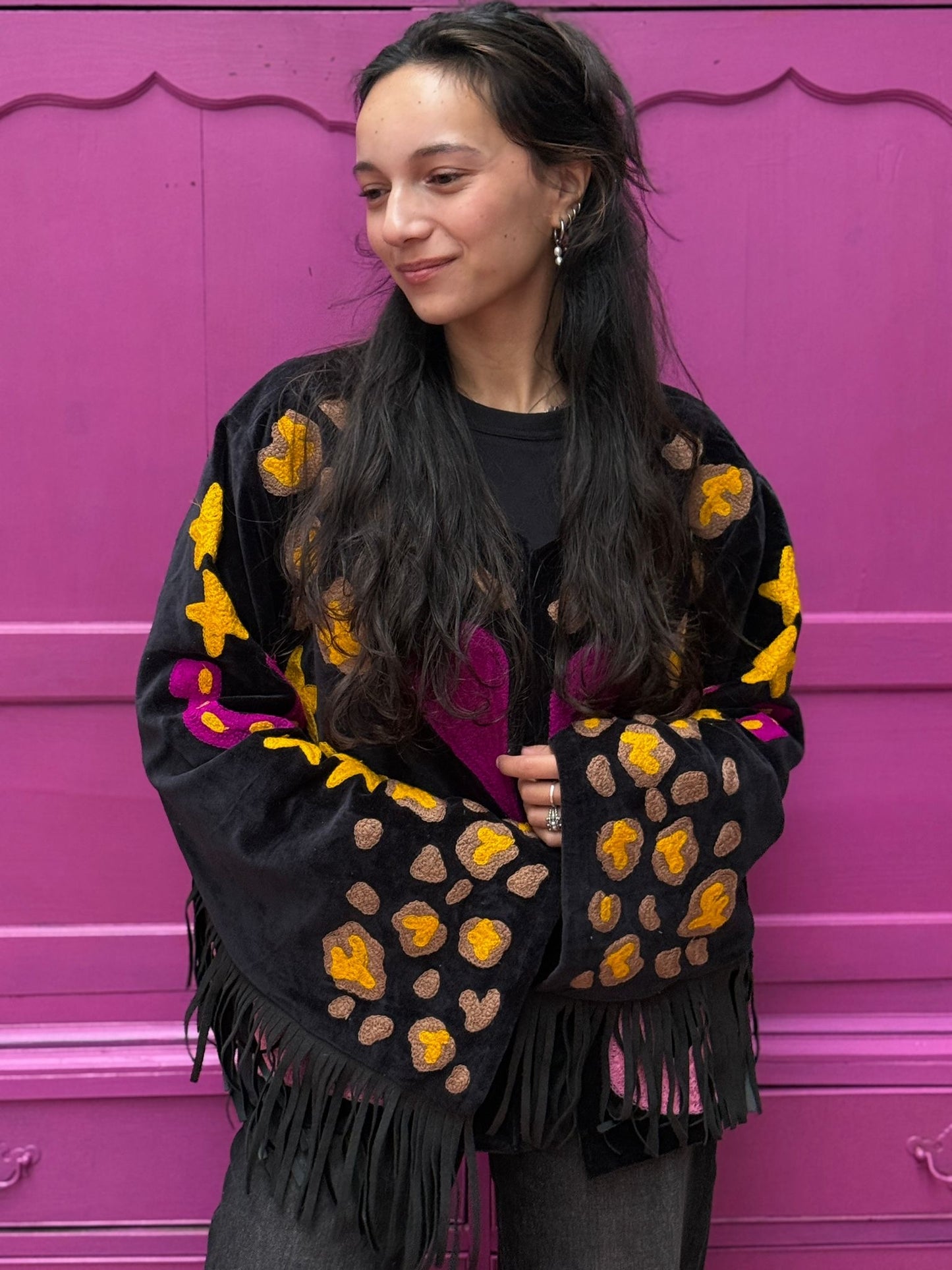 Velvet Joah fringe jacket