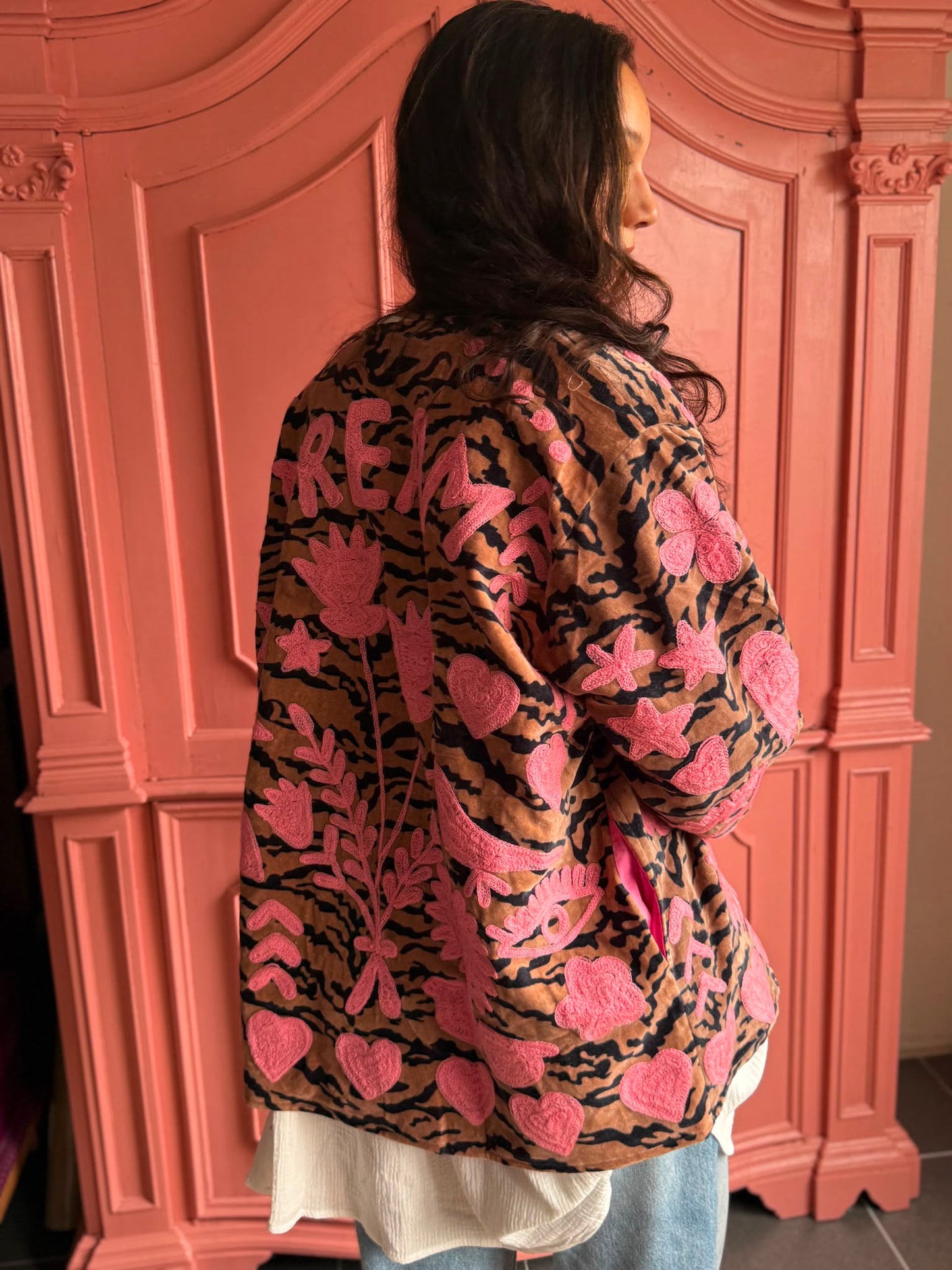 TOUT - Dream Jacket Tiger pink
