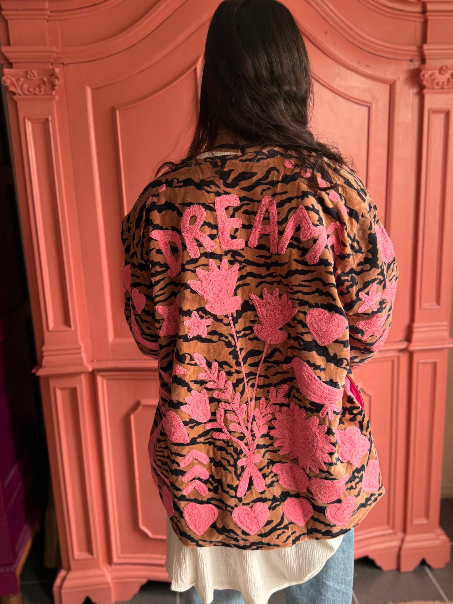 TOUT - Dream Jacket Tiger pink