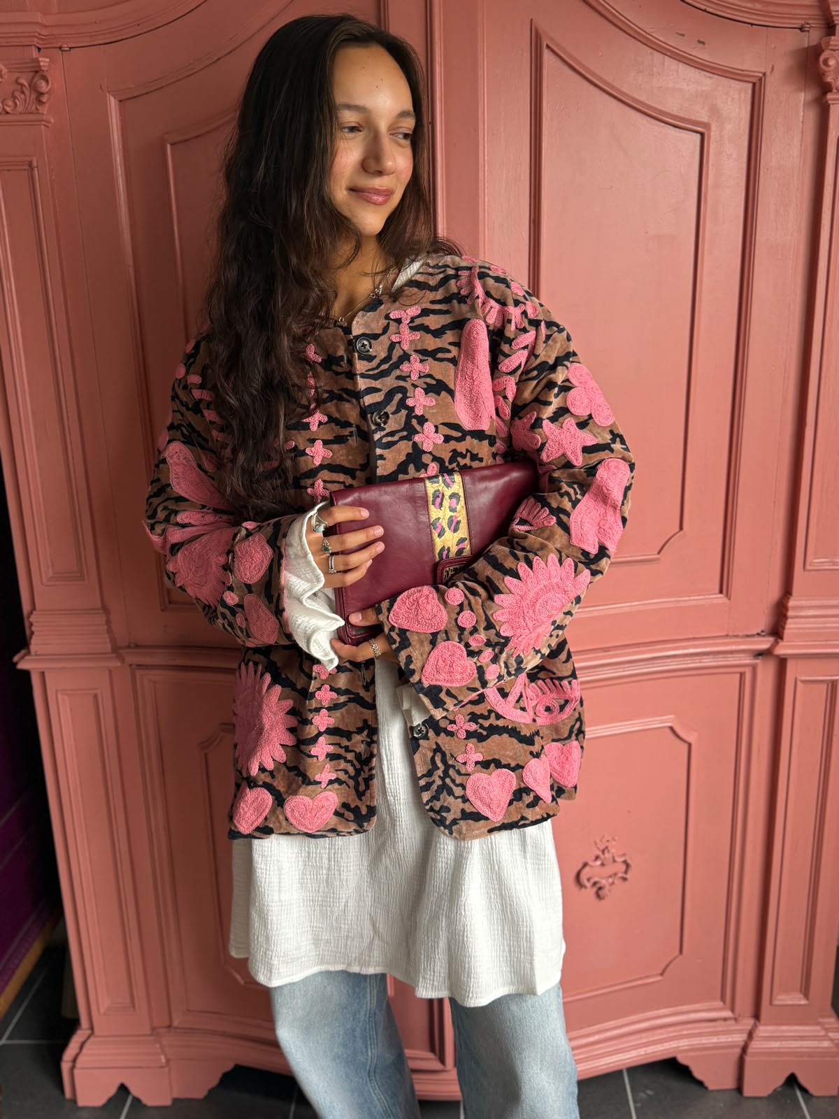 TOUT - Dream Jacket Tiger pink