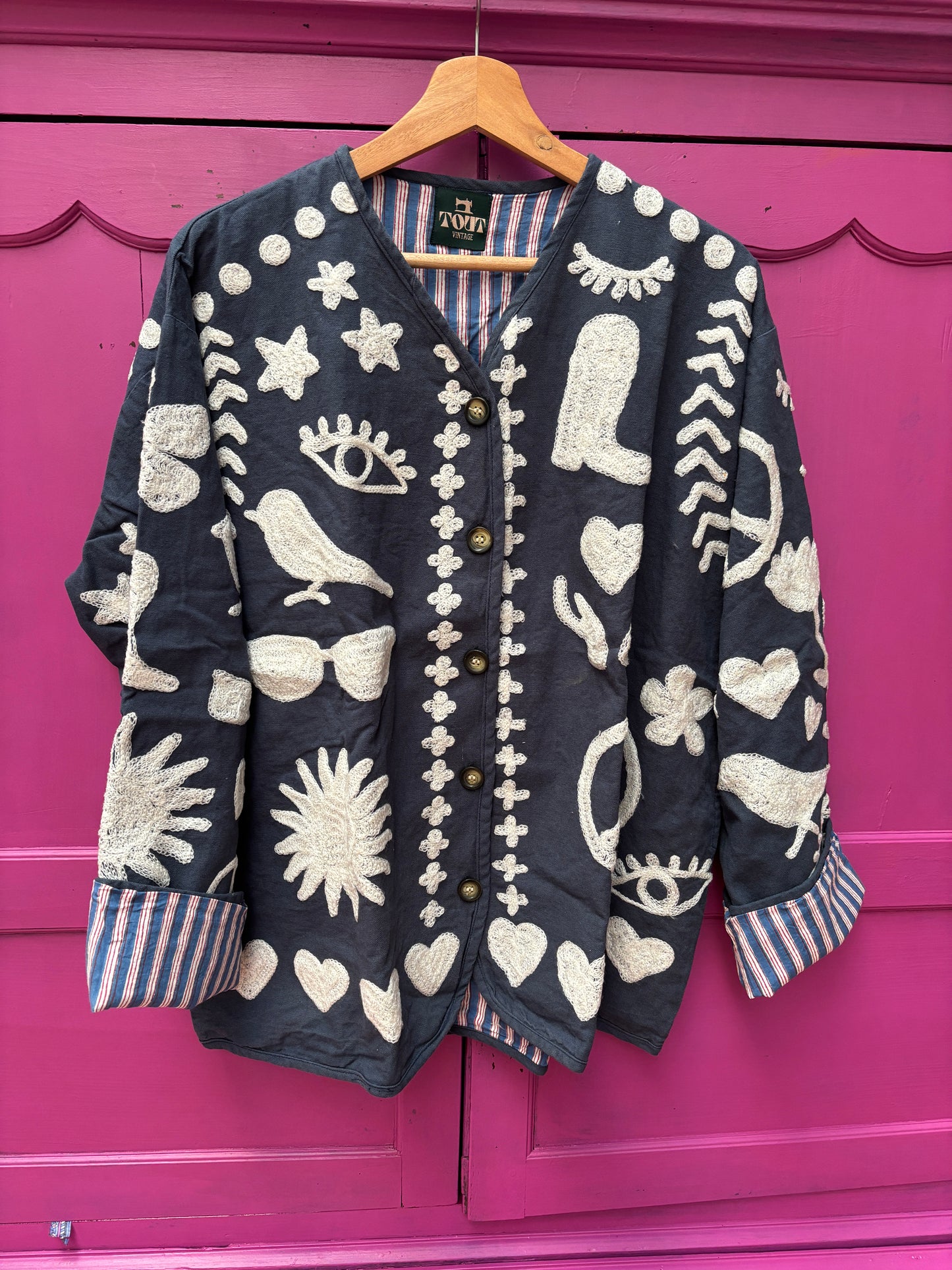 Cotton Jacket DREAM blauw