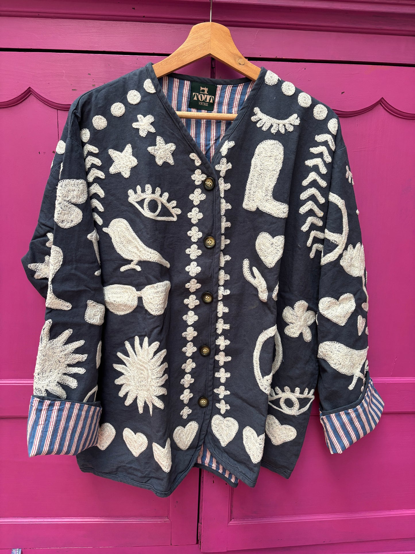 Cotton Jacket DREAM blauw