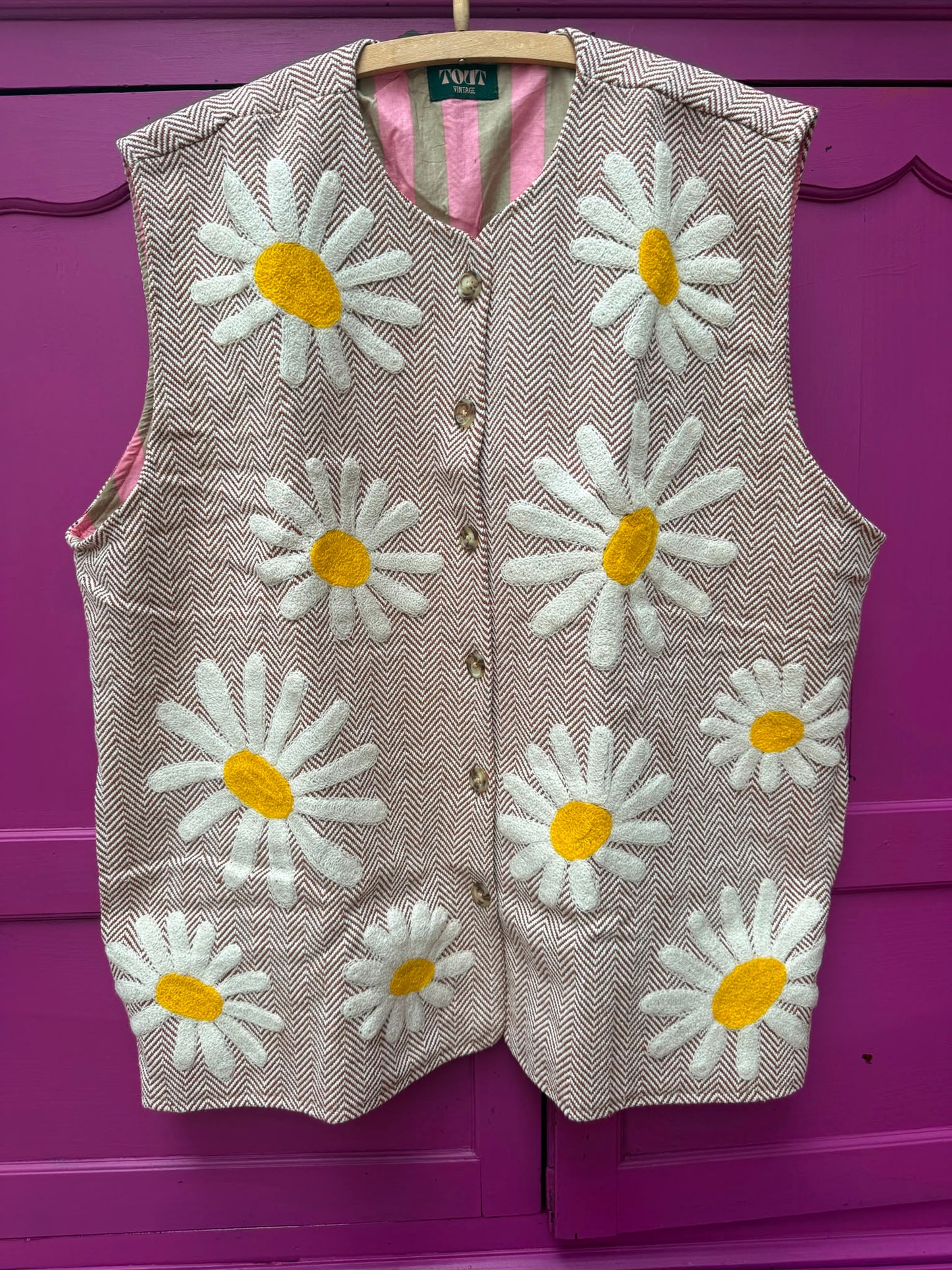 TOUT - Set of 2 best Tweed Daisy
