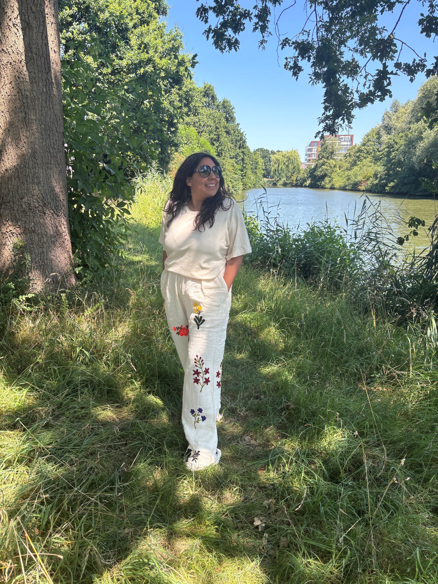 TOUT - SET OF 2 Embroidery Pants
