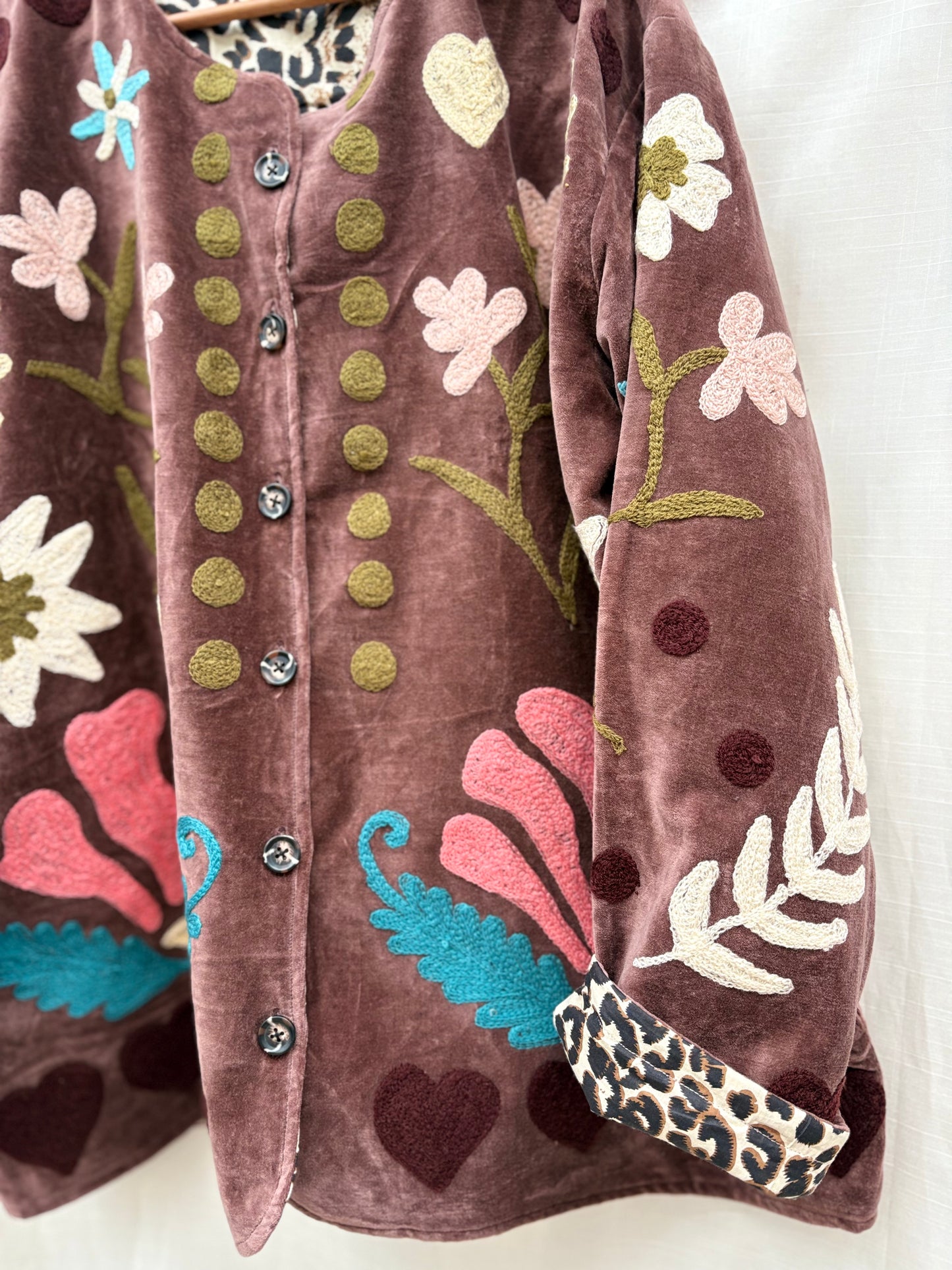 TOUT - Love Jacket Velvet Mauve
