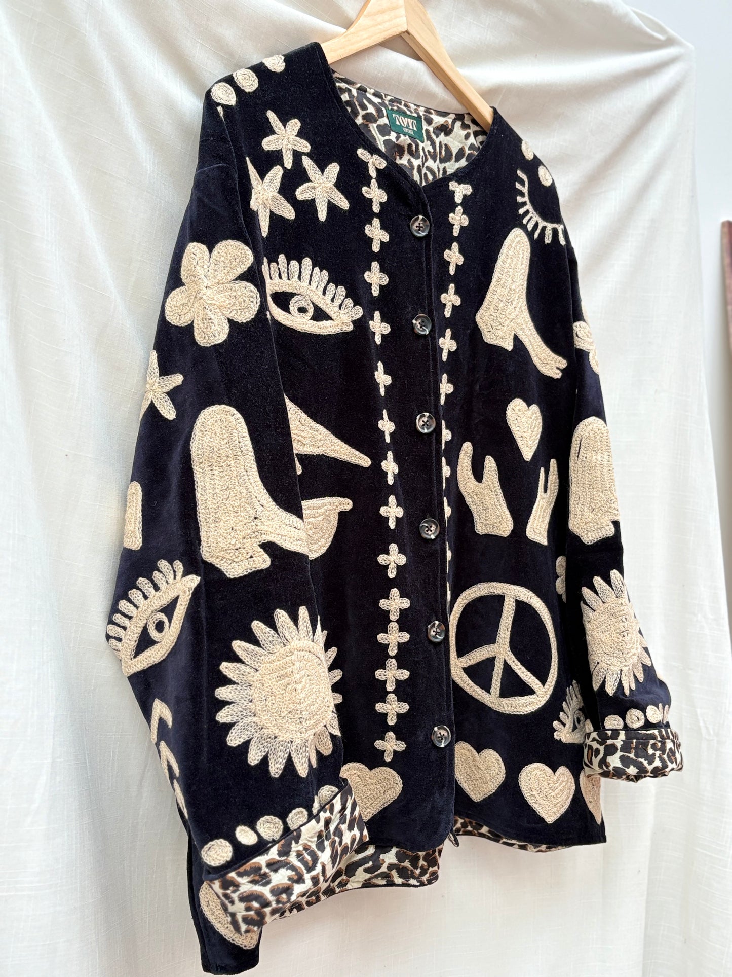 TOUT - Dream Jacket Velvet  Black