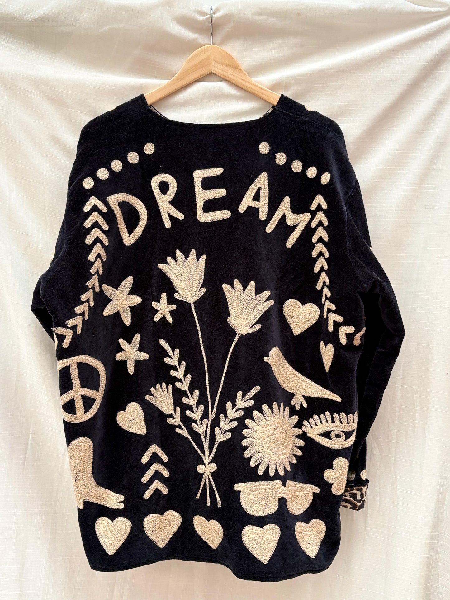 TOUT - Dream Jacket Velvet  Black