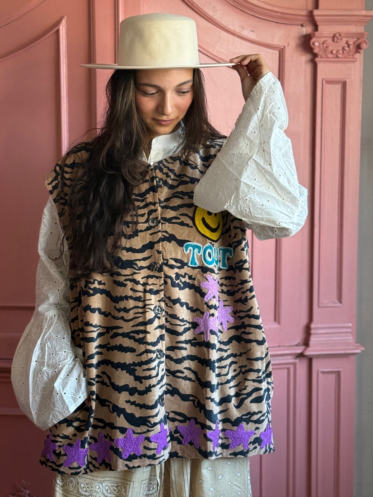 TOUT - Set of 2 Vest Tiger Peace