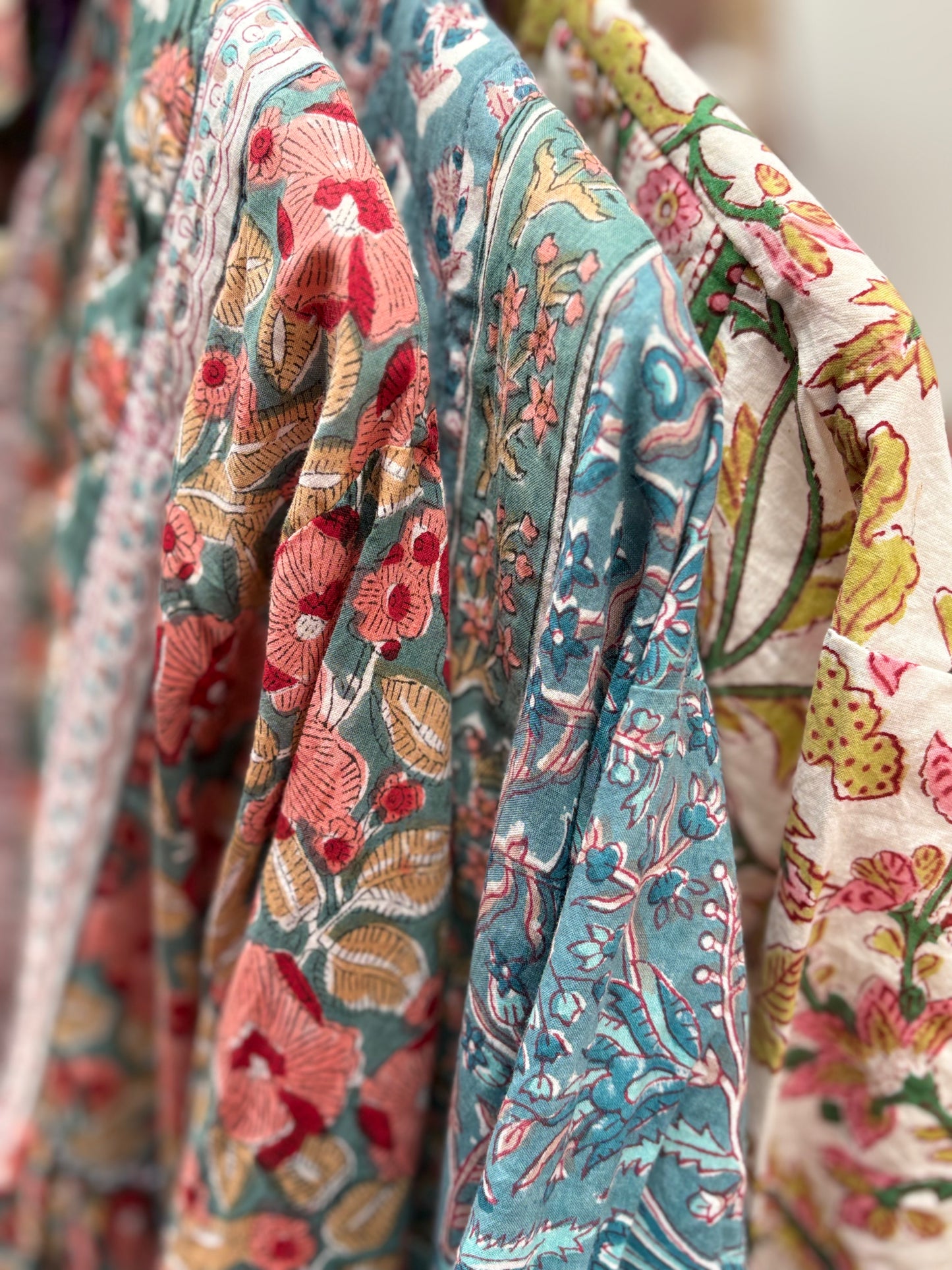 TOUT - Julia Dress Maxi Blokprint