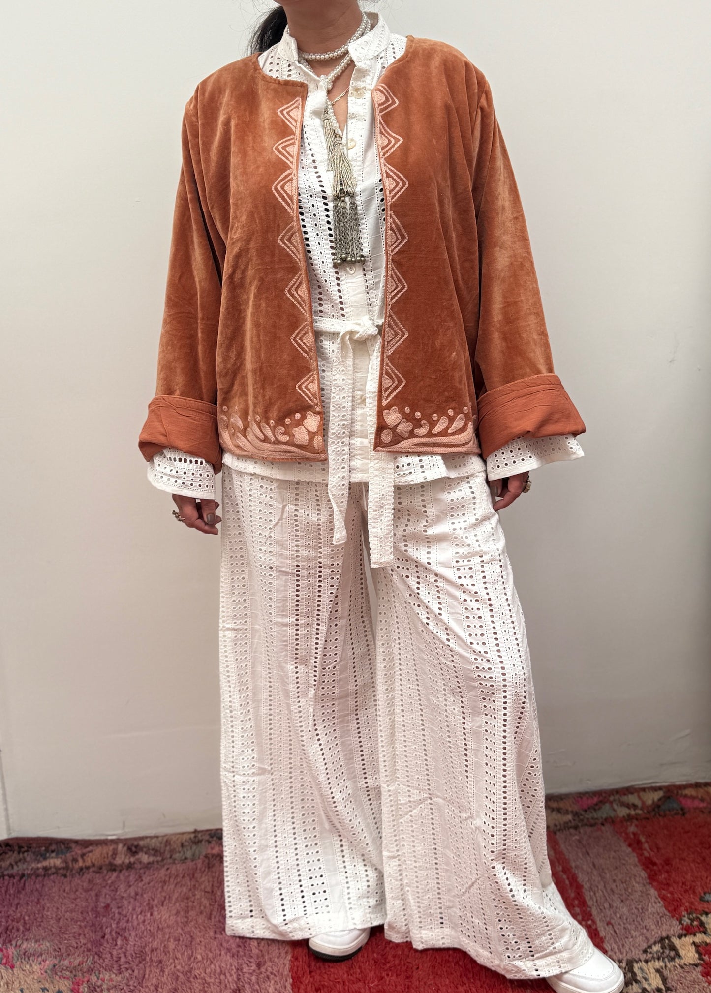 TOUT - Lela broidery pants