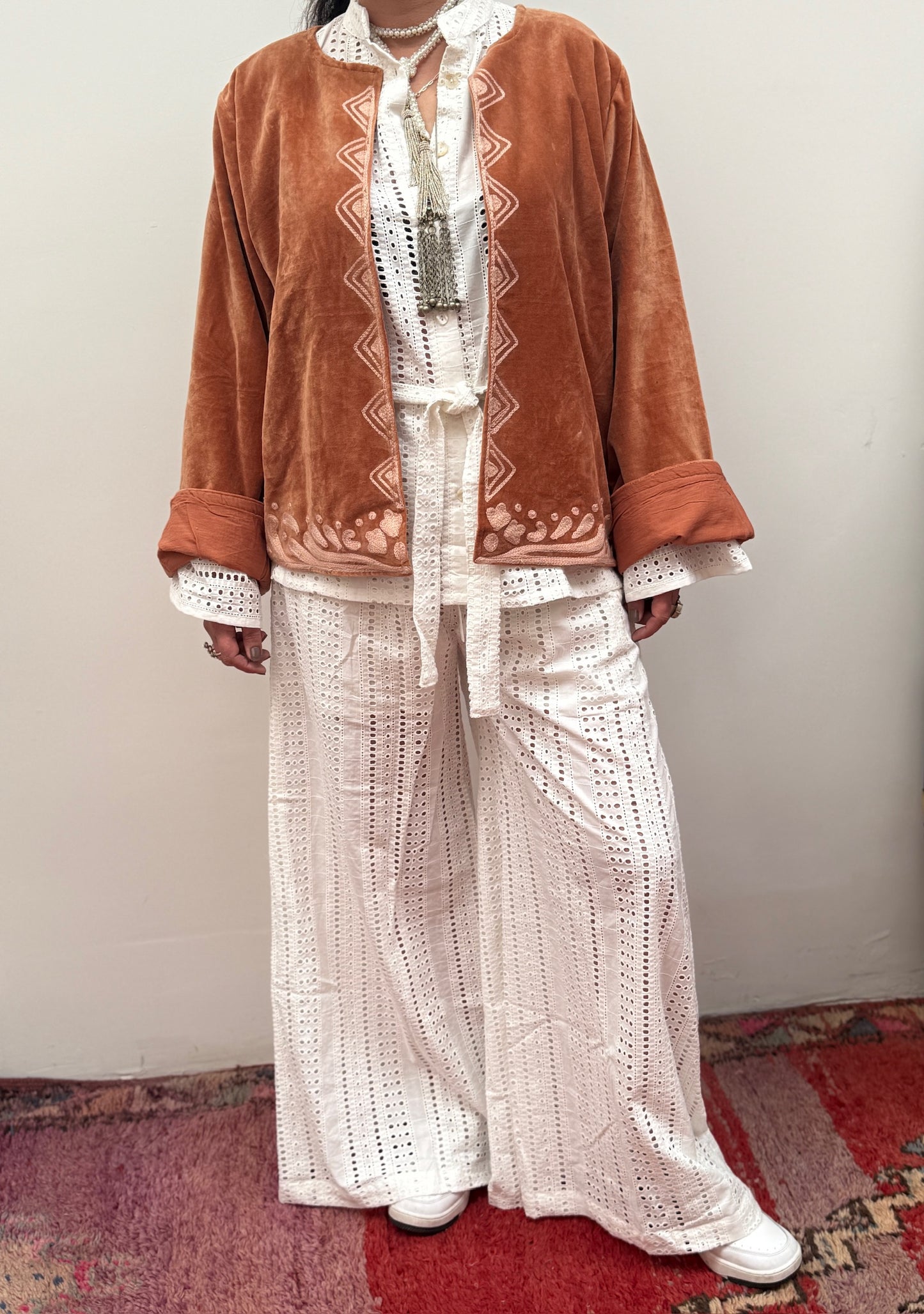 TOUT - Lela broidery pants
