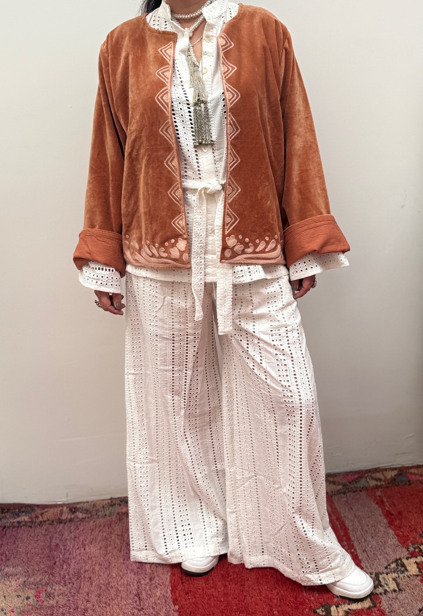 TOUT - Lela broidery pants