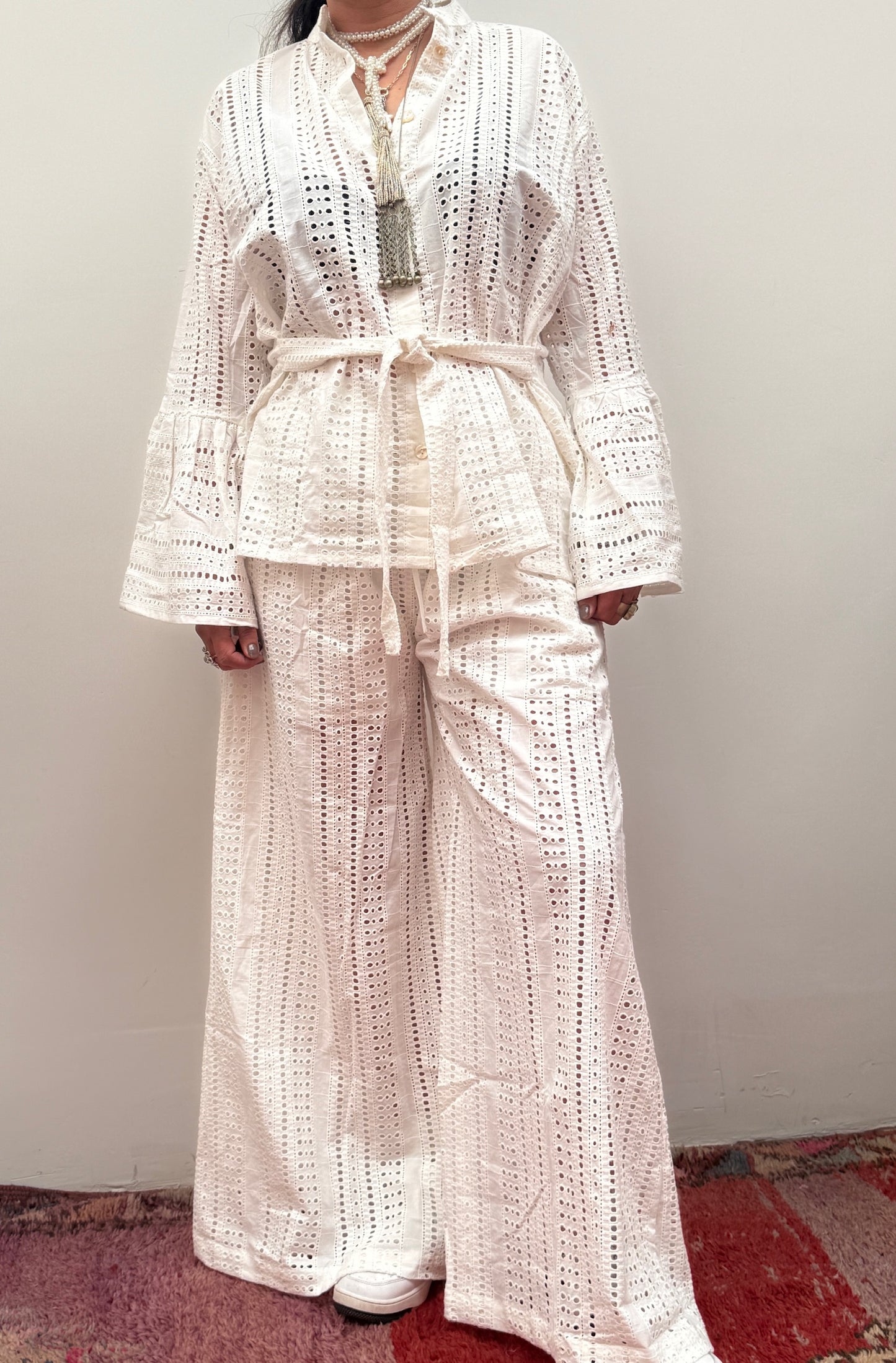 TOUT - Lela broidery pants
