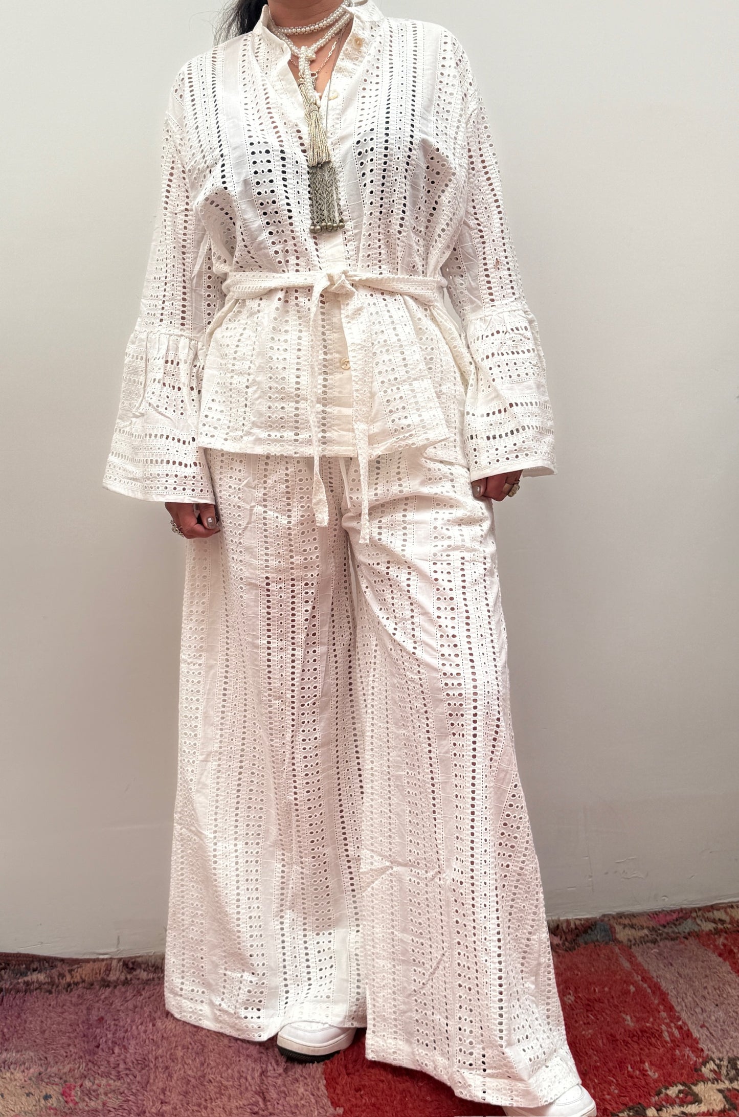 TOUT - Lela broidery pants