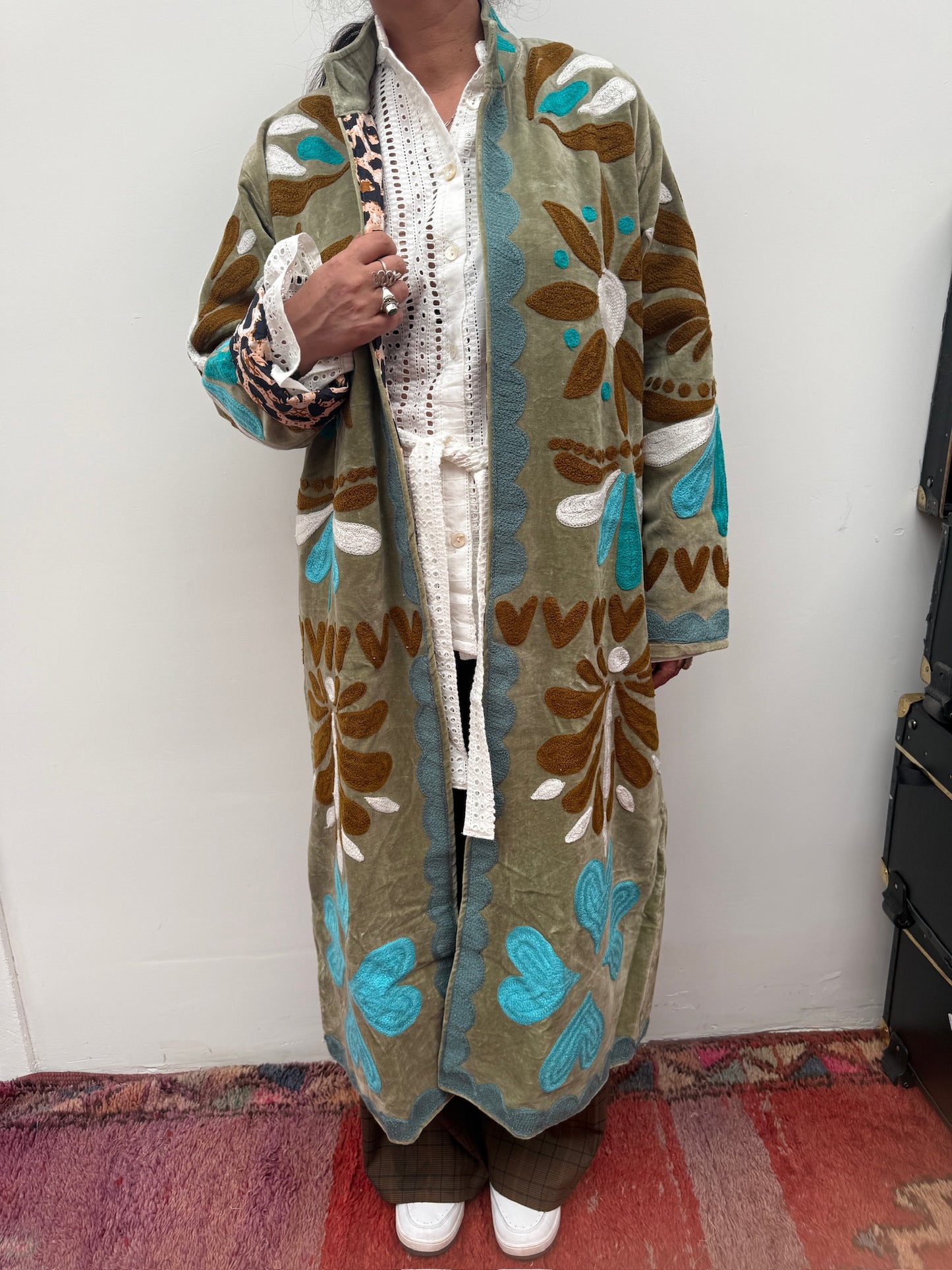 TOUT -Green-turquoise jacket Muse