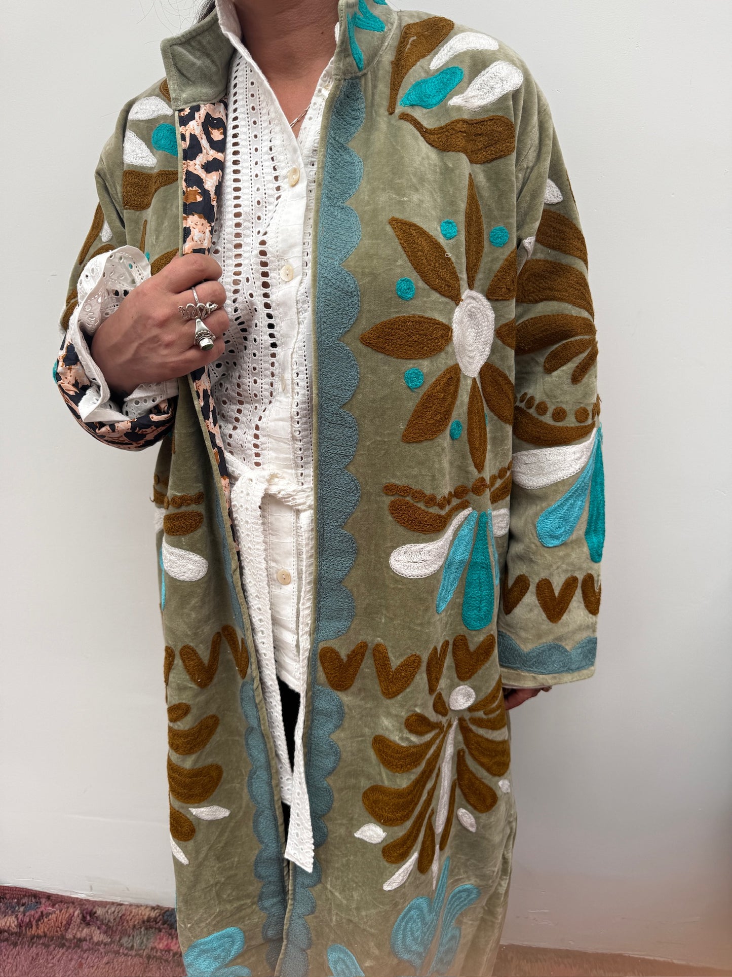 TOUT -Green-turquoise jacket Muse