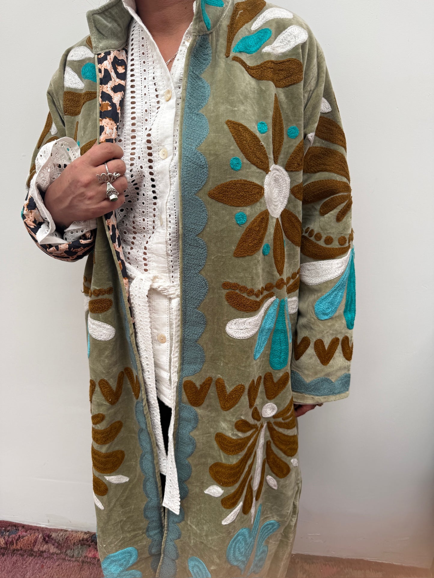 TOUT -Green-turquoise jacket Muse