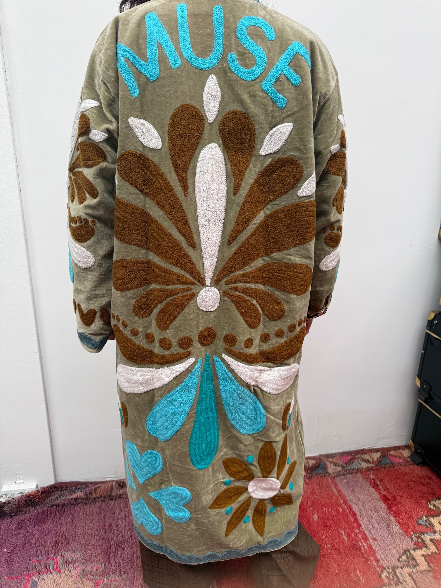TOUT -Green-turquoise jacket Muse