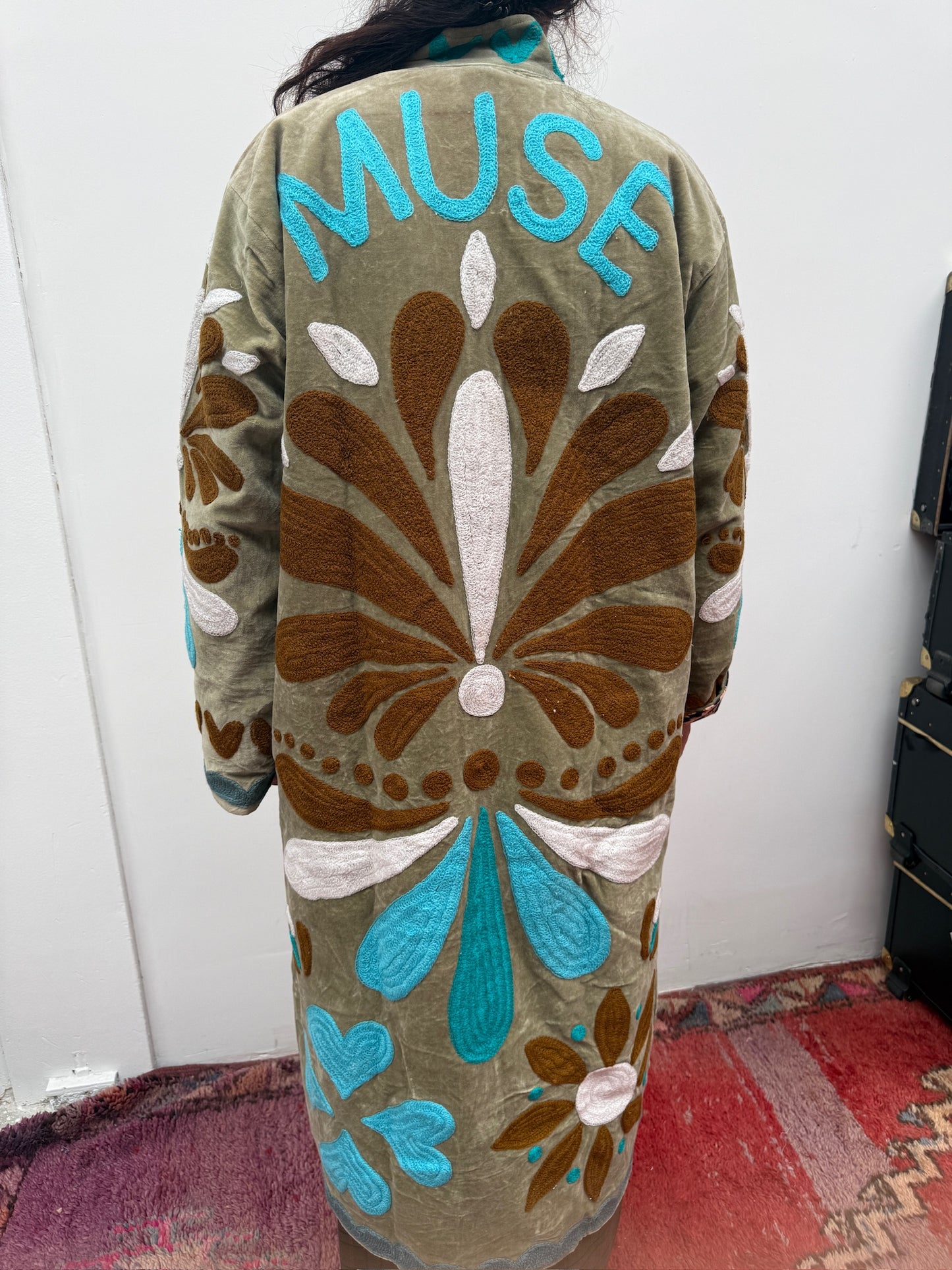 TOUT -Green-turquoise jacket Muse