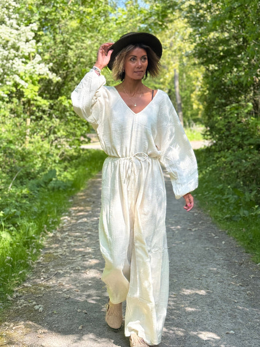 Set van 2 Elena broekpakken White