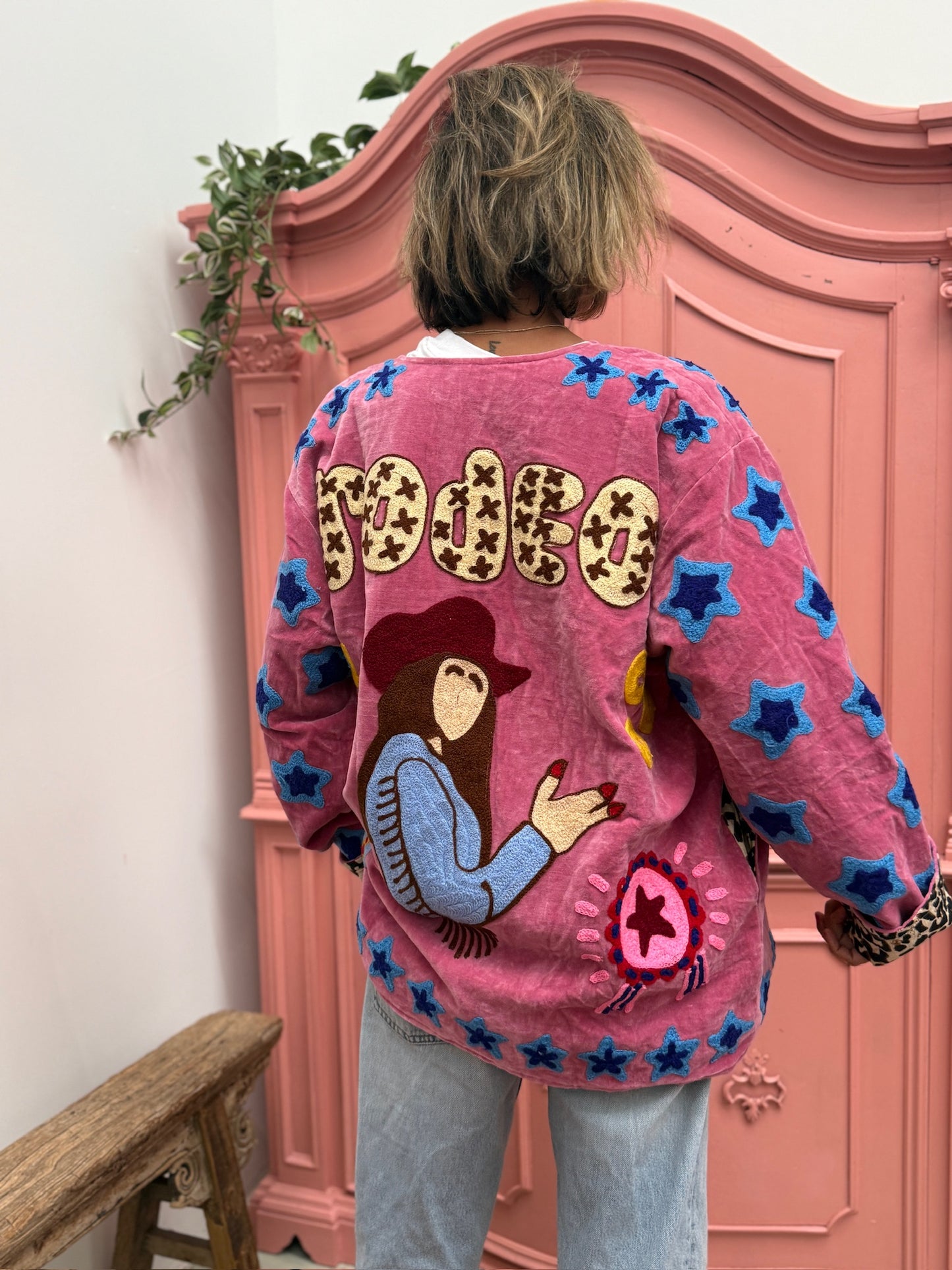Velvet Jacket Cowgirl