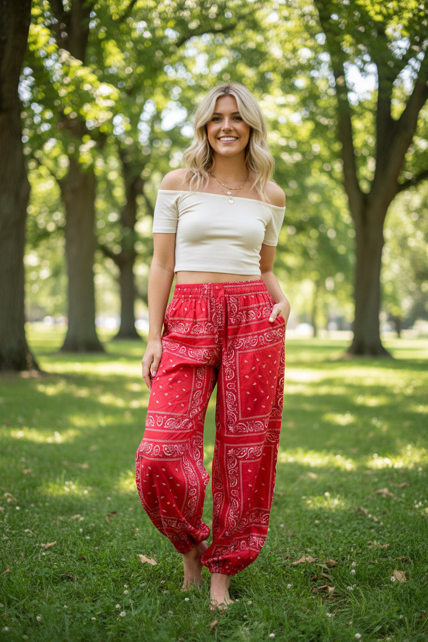 TOUT - Coco Balloon bandana broek