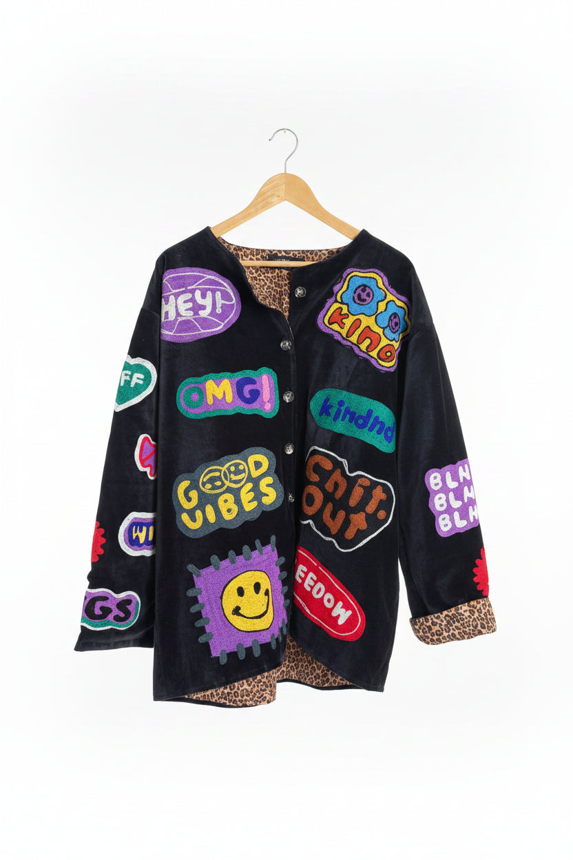 TOUT -Self love club Velvet jacket