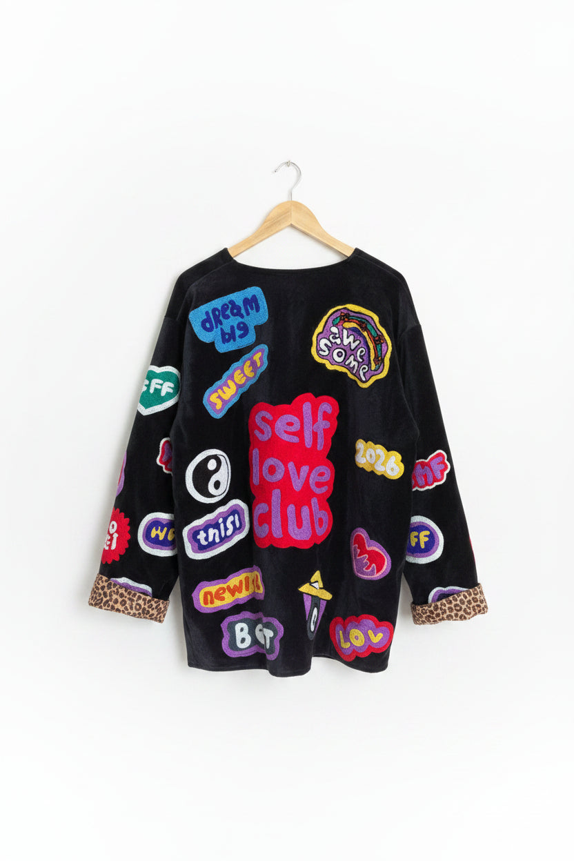 TOUT -Self love club Velvet jacket