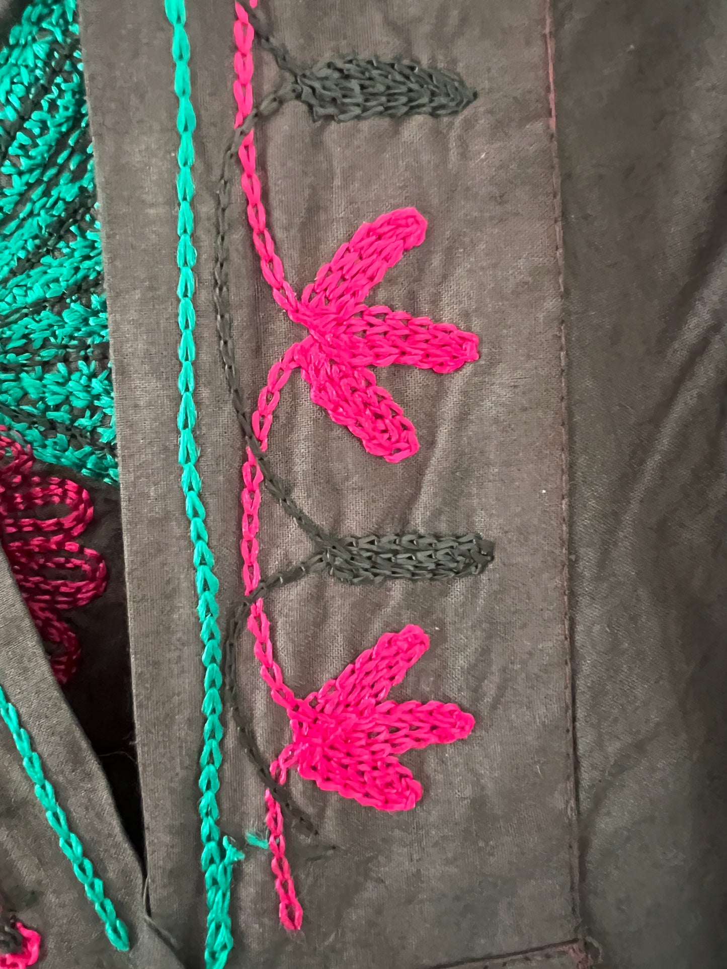 Embroidery jurk