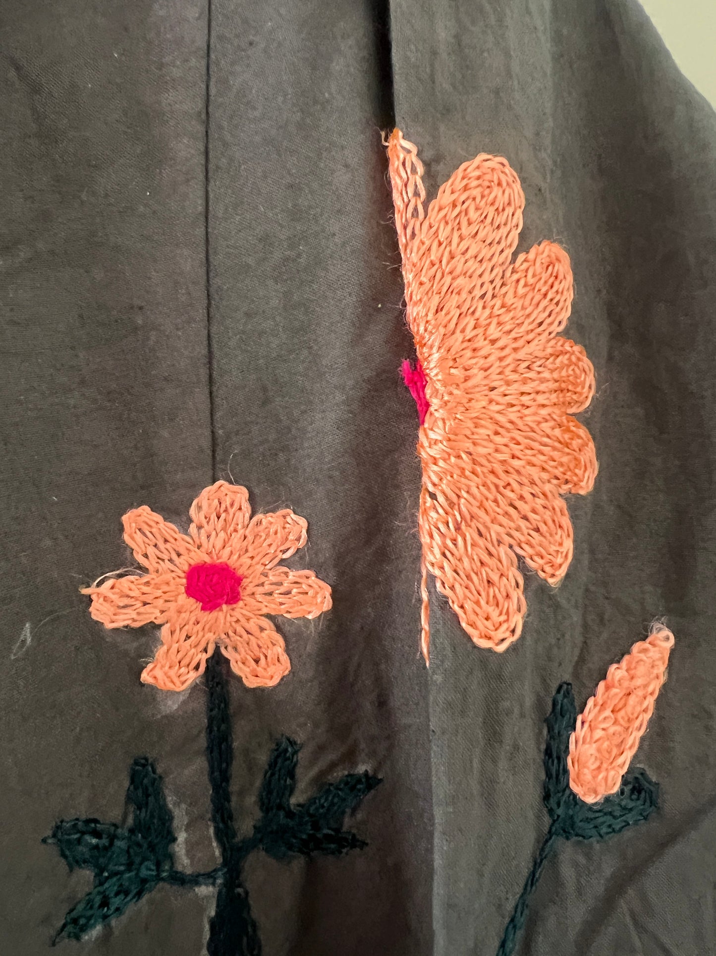 Embroidery jurk
