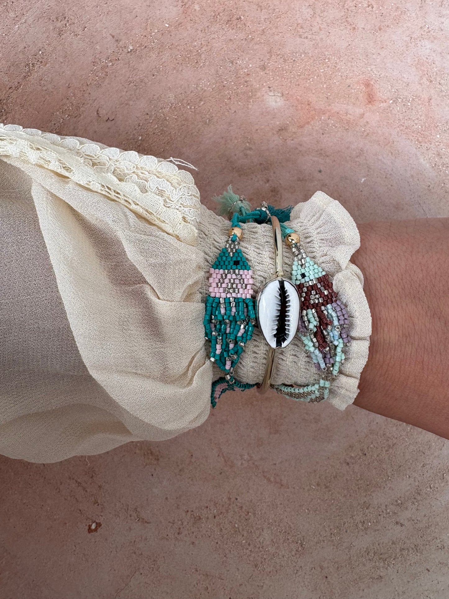 TOUT - Jazz Armband Fish set van 10
