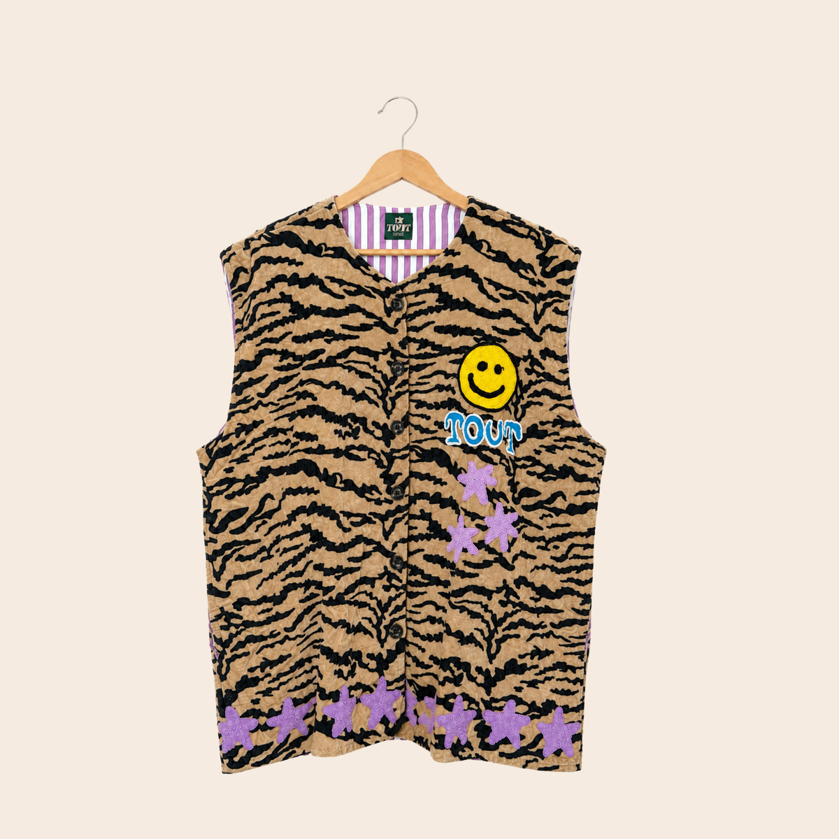 TOUT - Set of 2 Vest Tiger Peace