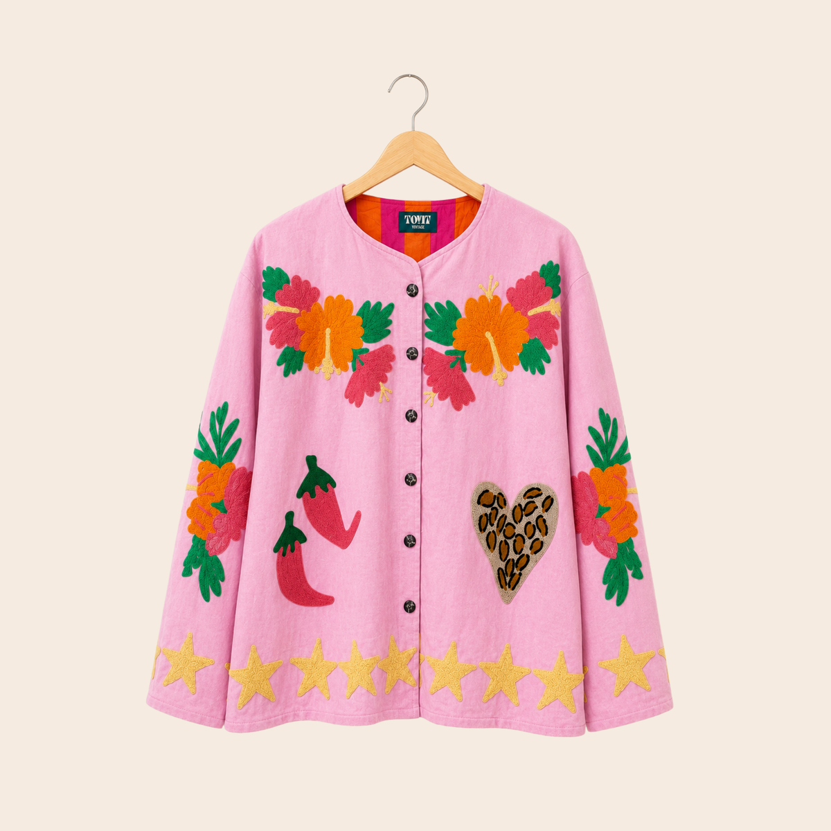 TOUT - Pink Pepper Leopard Jacket