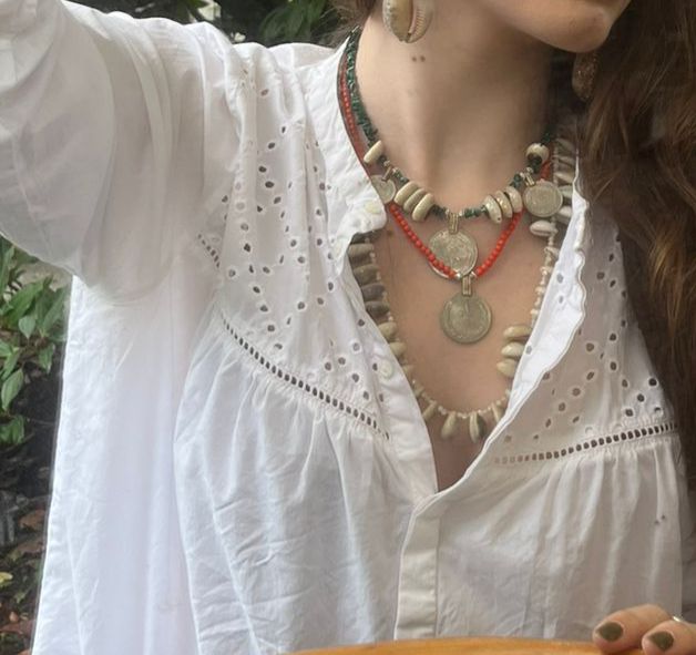 Indian Necklace with nickel free beads
