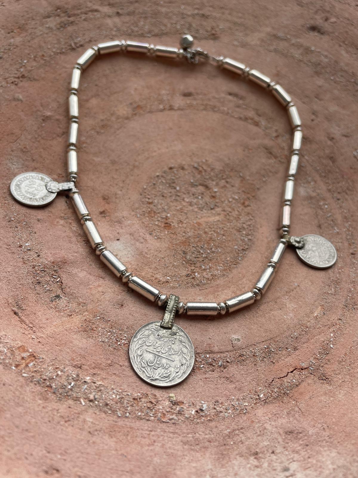 Vintage muntenketting Eefje
