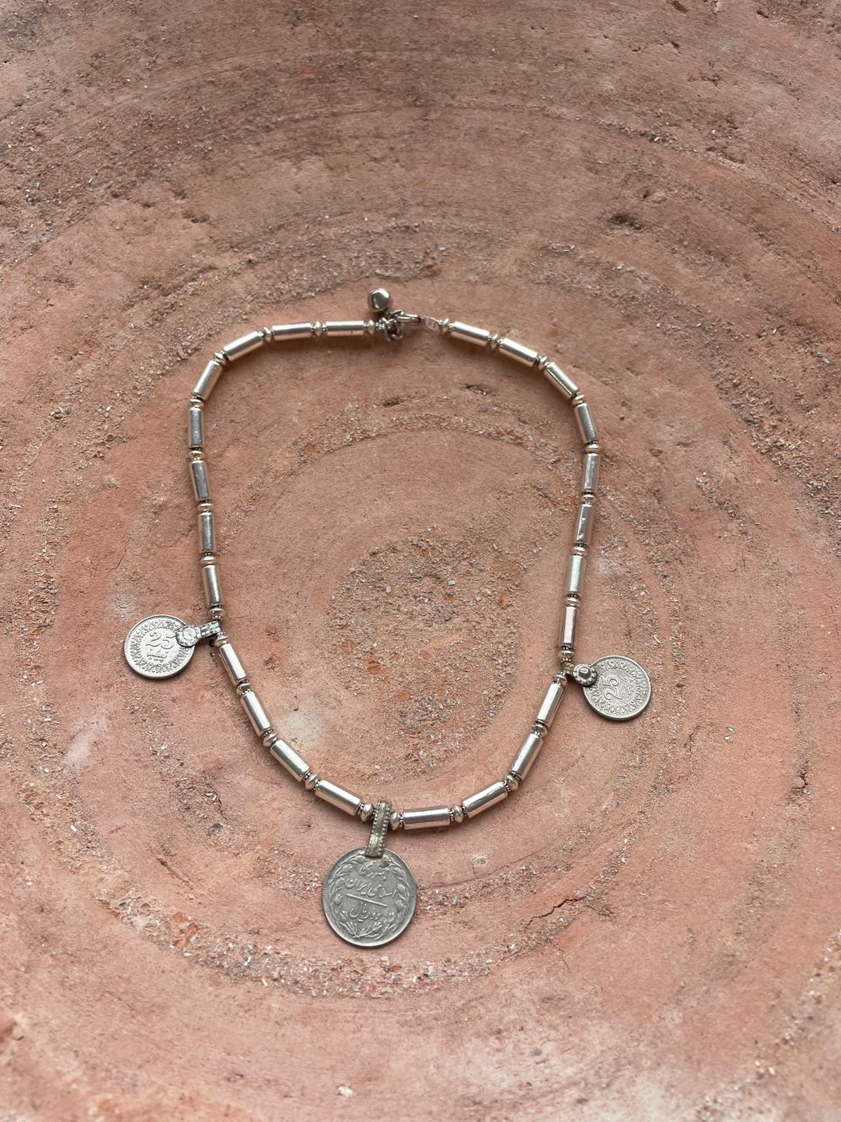 Vintage muntenketting Eefje