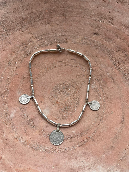 Vintage muntenketting Eefje