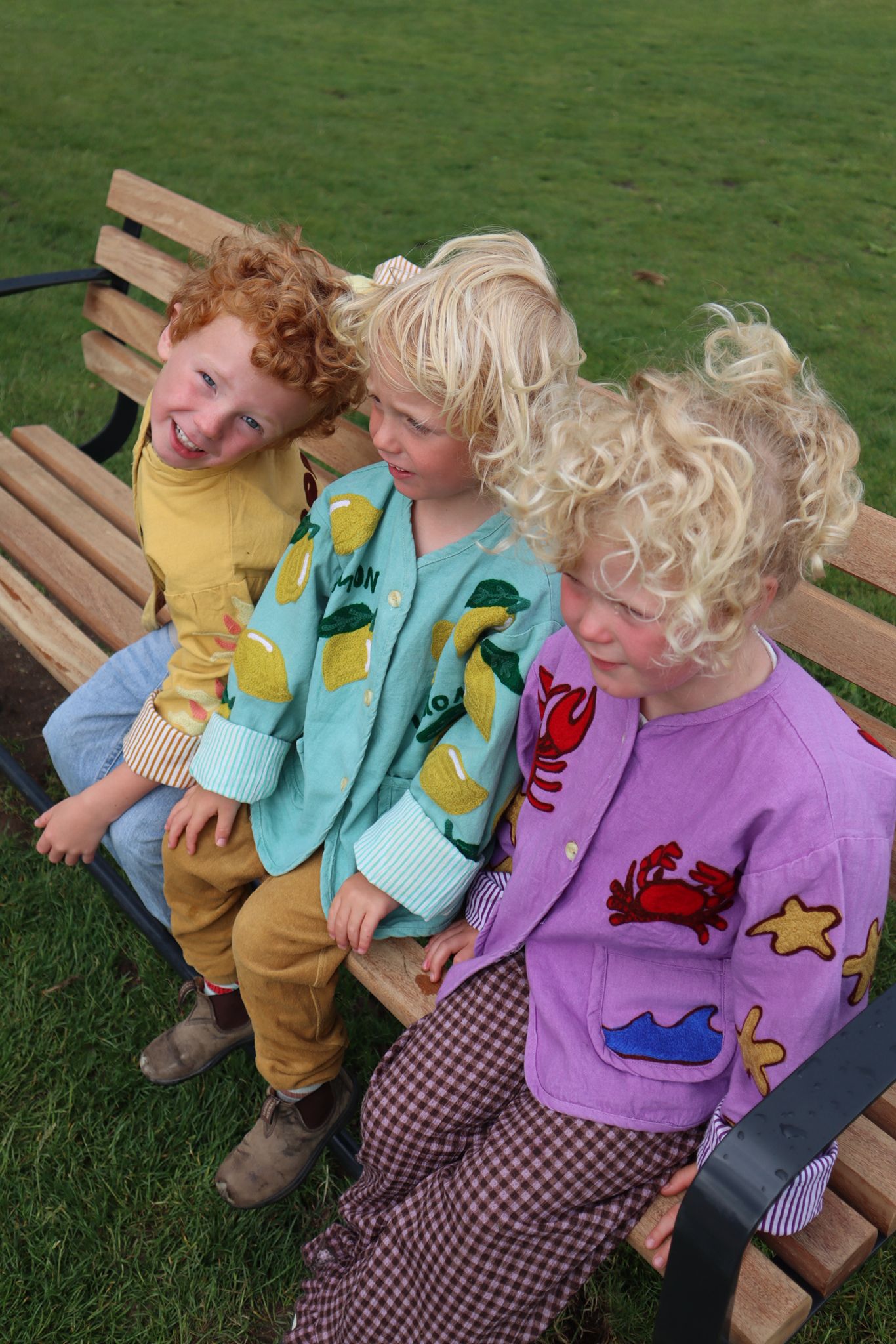 Cotton embroidery jacket cowboy KIDS