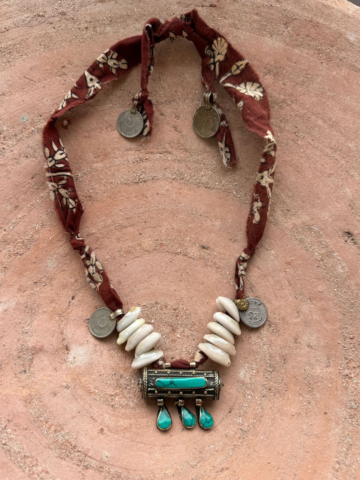 Ketting met Vintage Prayerbox uit India special